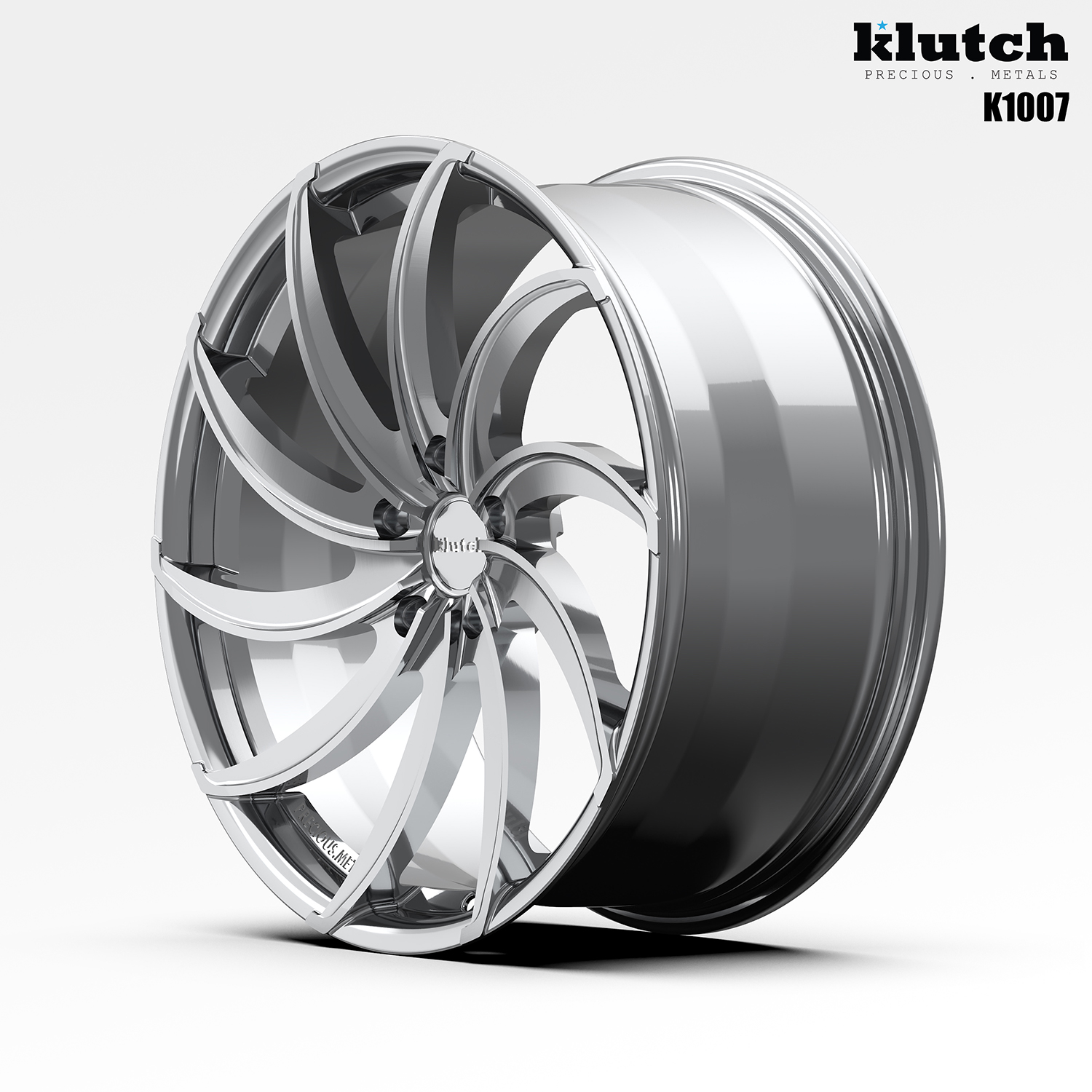 K1007 mirrored turbine spoke concave profile