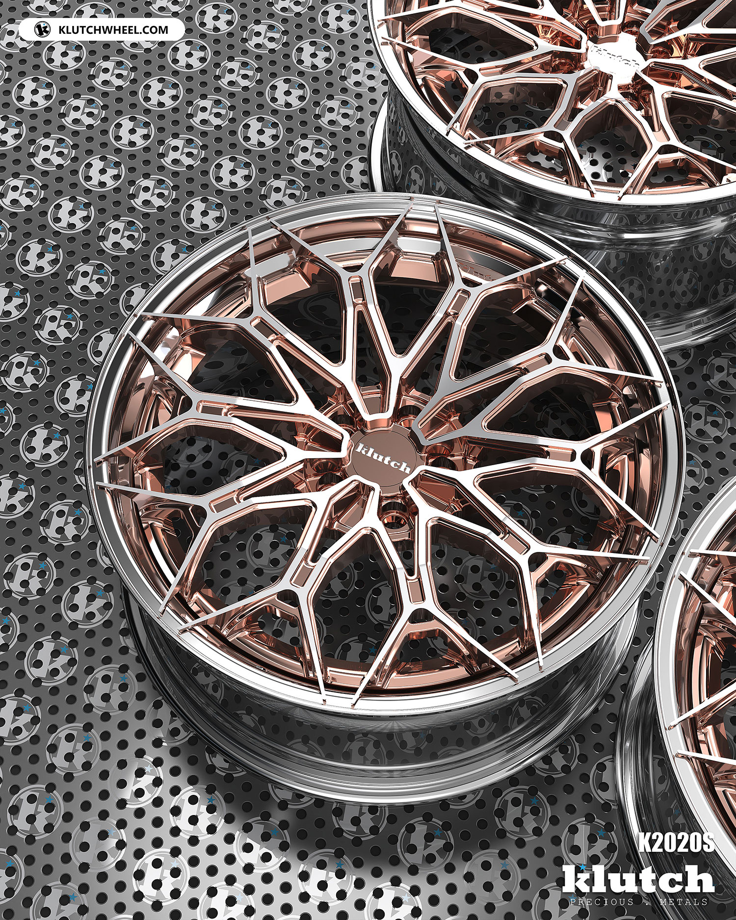 K2020S ? Sharp mesh. Deep lip. Pure presence.| Klutch Wheels