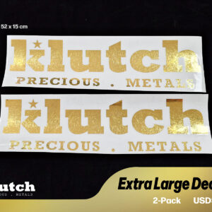 Extra Large Decal – Gold
