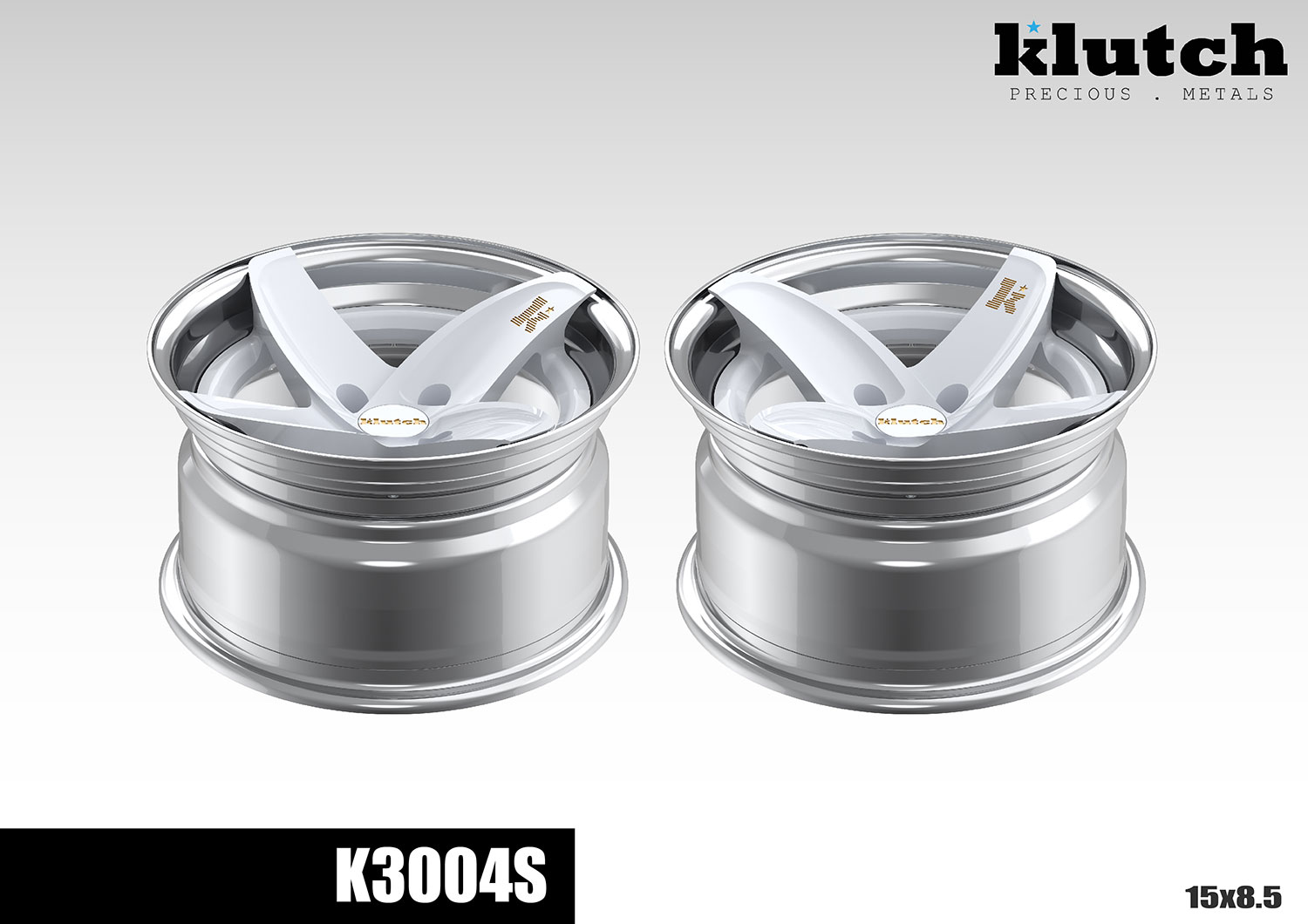 K3004S | Balanced 4-Spoke Geometry | Klutch Wheels