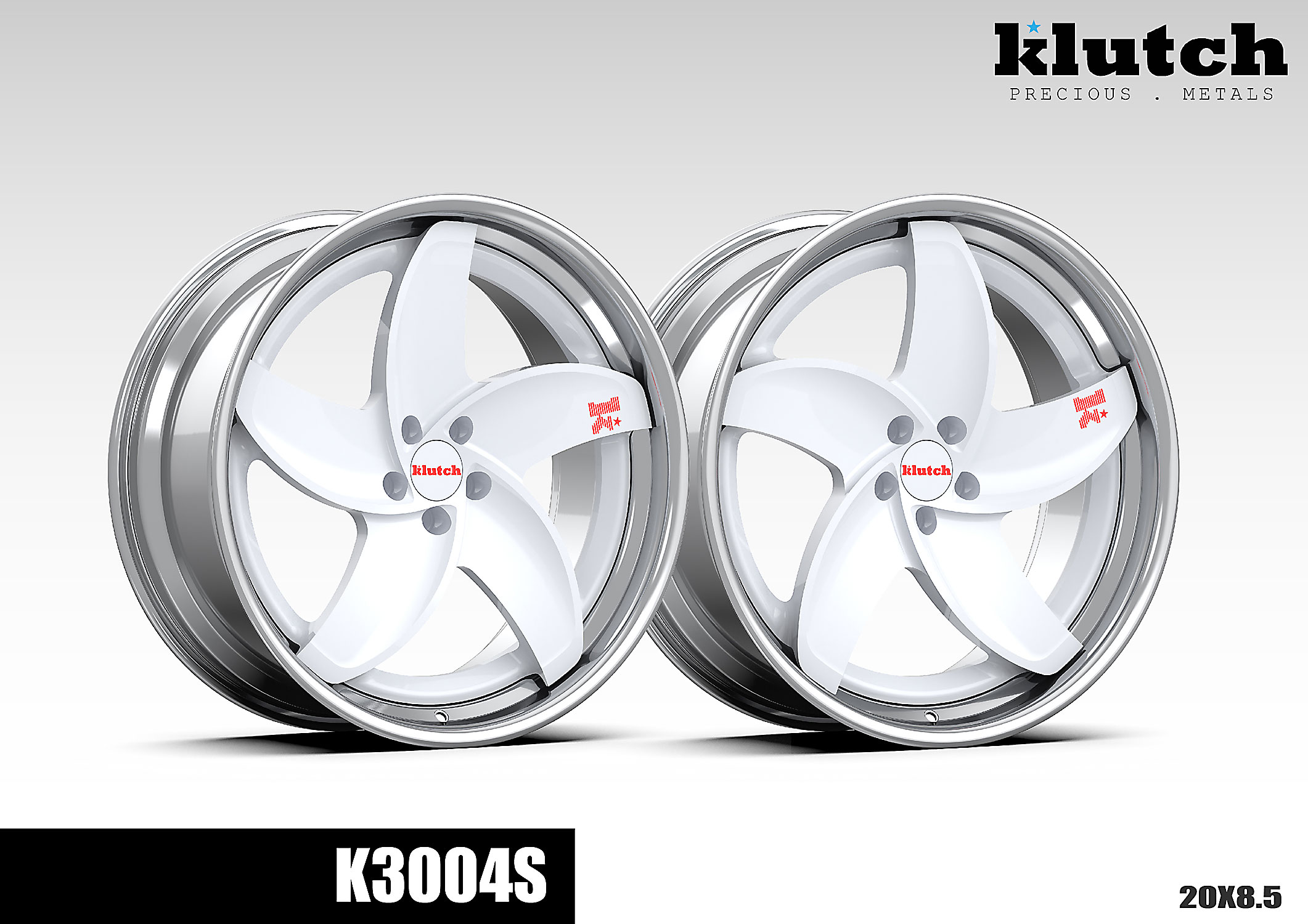 スポーツ・フィットネス K K3004S Stepped-Lip Directional Forged Wheel | Klutch Wheels