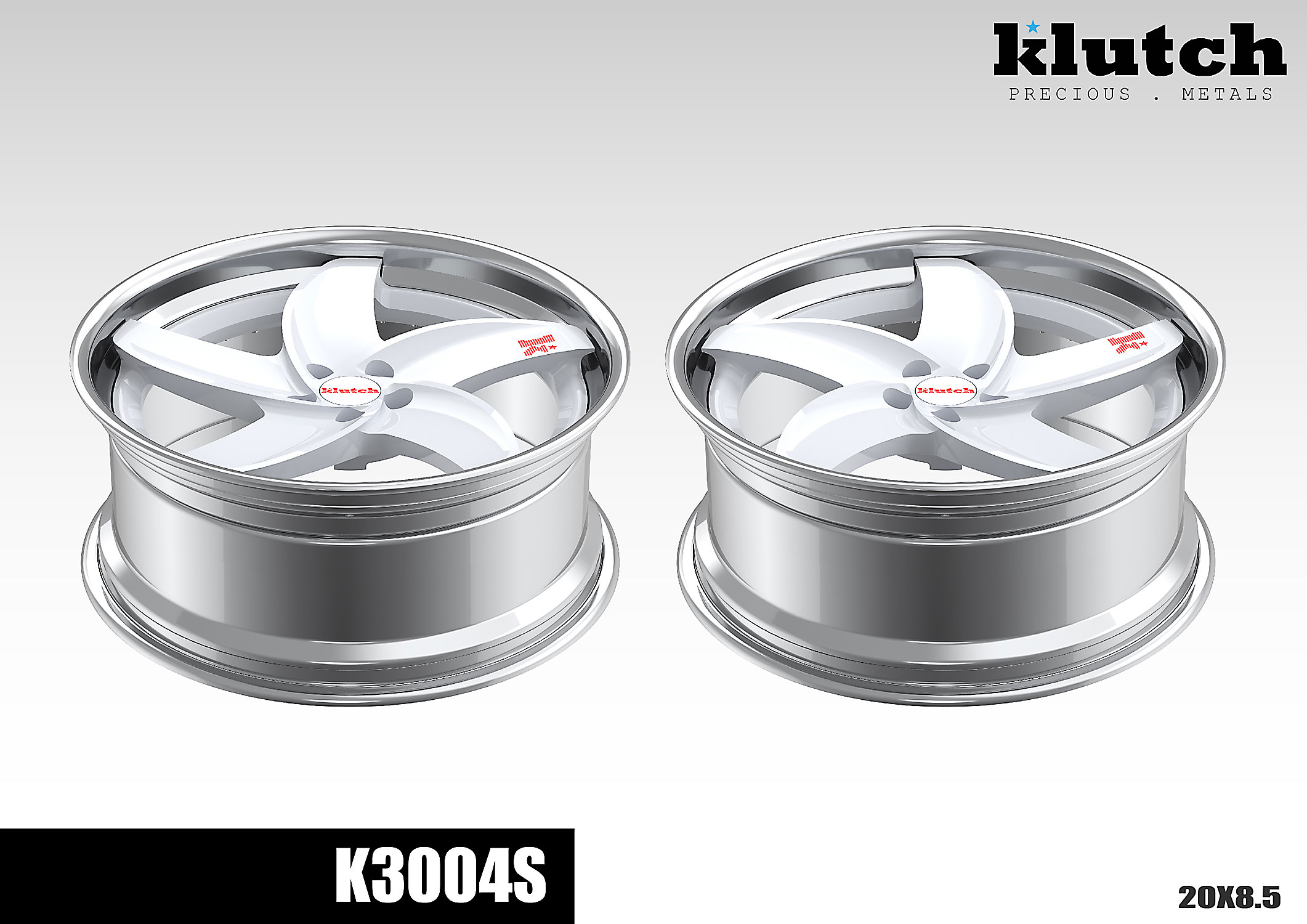 新品 手組 20H 24H Ardenty X keymet wheel set K3004S Stepped-Lip Directional Forged Wheel | Klutch Wheels