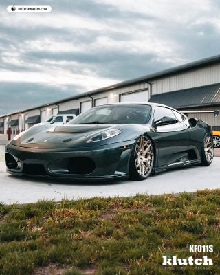 KF011S feature build photo gallery – Klutch forged wheels on car